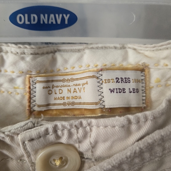 Vintage low rise wide leg pants - Picture 4 of 4